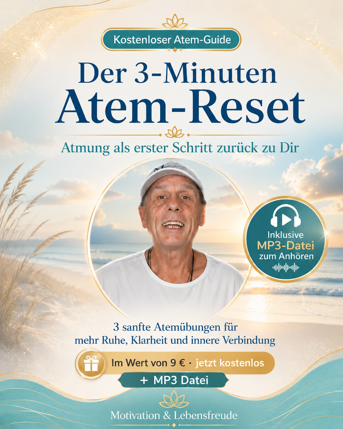 3-Minuten Atem-Reset – kostenloser PDF-Guide mit geführter MP3 für innere Ruhe